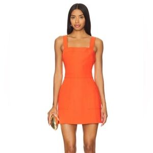 Amanda Uprichard Ace Mini dress in Orange / Mandarin - XS